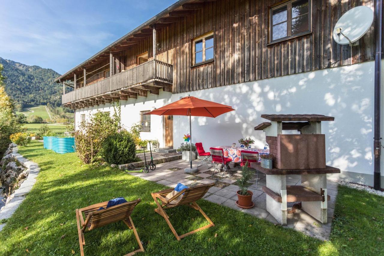 Alpen Chalet Alte Talstation Apartment Lenggries Luaran gambar